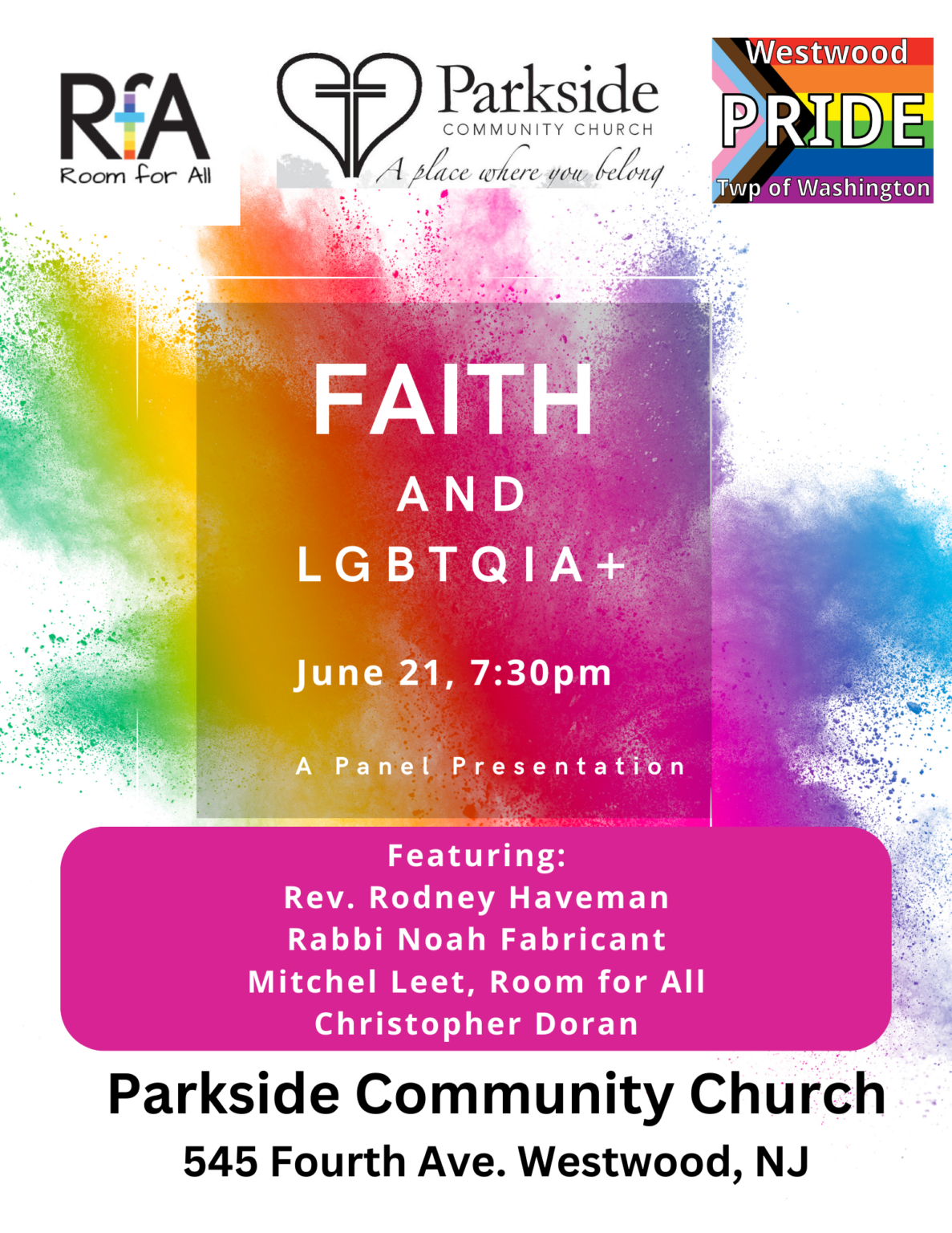 Parkside Community Church Westwood, New Jersey